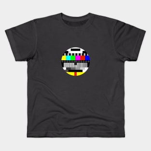 Test card pattern round Kids T-Shirt